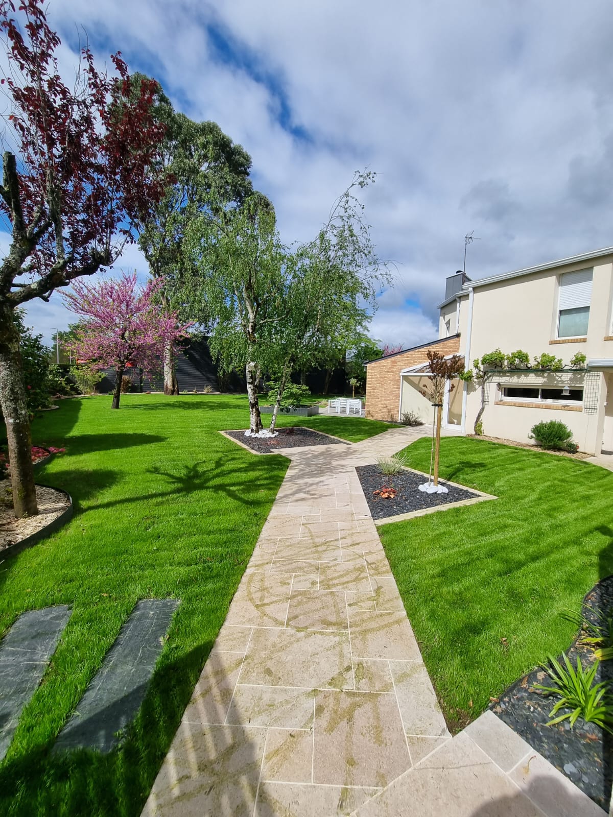 Création paysagère — clôtures, murets, portails